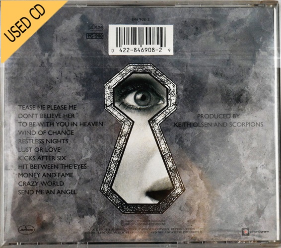 Used CD Scorpions - crazy world