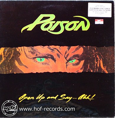 Poison - Open up and say ...ahh! 1 Lp