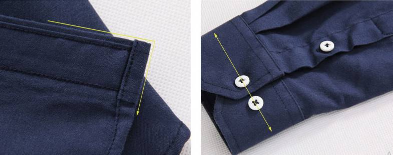 หลากสี11+ เสื้อเชิ้ตแขนยาว กระดุมขาว แบบเรียบ No.36 38 40 42 44 46 (สี1-11)