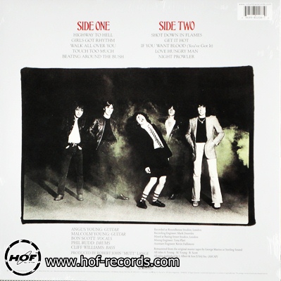 AC/DC - Highway to Hell 1lp (NEW)