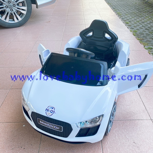 (รถต้องประกอบเอง) รถแบตเตอรี่ไฟฟ้า พร้อมรีโมทบังคับ รถแบตเตอรี่เด็ก รถเด็กนั่ง สินค้าเป็นของแถม ของพรีเมี่ยม
