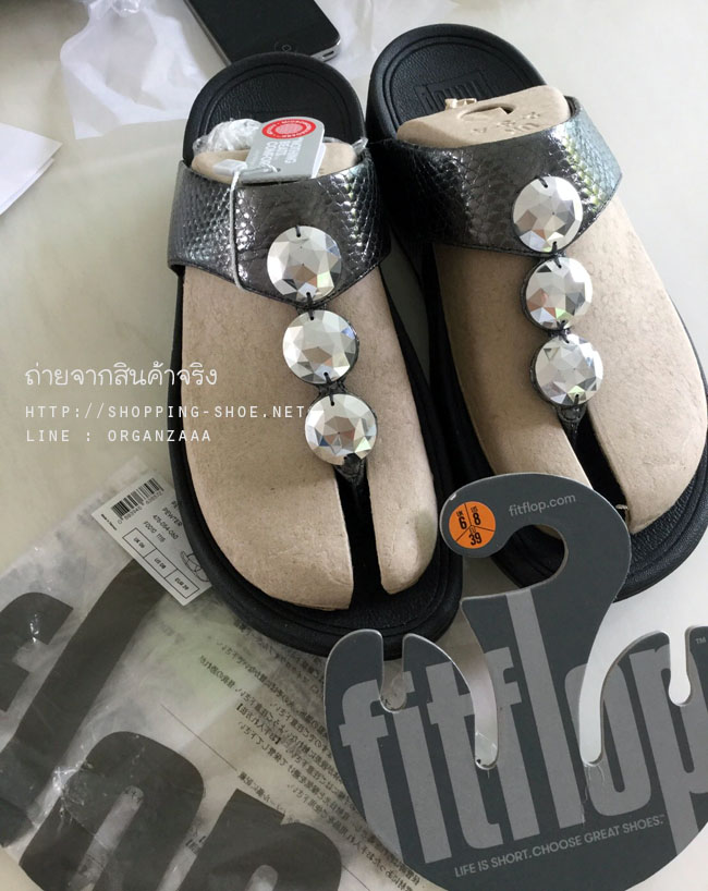 Fitflop Petra Pewter ของแท้ นำเข้าจาก USA และ UK