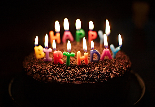 เทียนวันเกิดตัวอักษร Happy Birthday/ Item No.TL-N001
