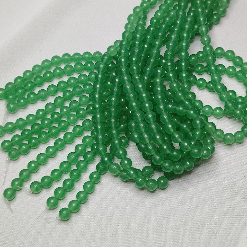 หินอเวนเจอรีน หินเพิ่มโชค ความคิดสร้างสรรค์ เปิดจิต ลดกังวล ยาว 37 ซม. 8 มิล (50 เม็ด)