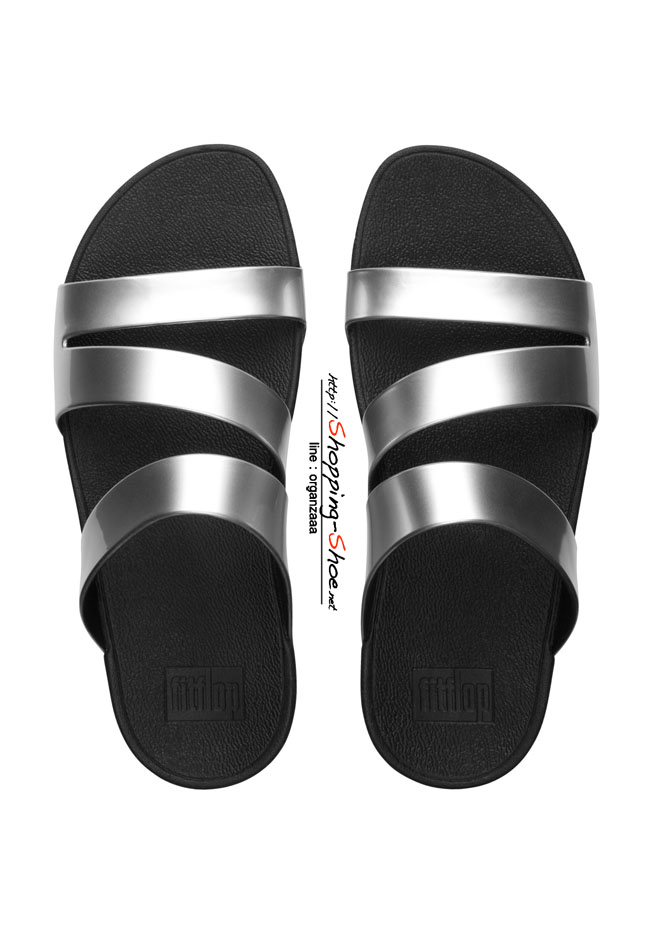 Fitflop Superjelly Twist Metallic Silver ของแท้ นำเข้าจาก USA และ UK