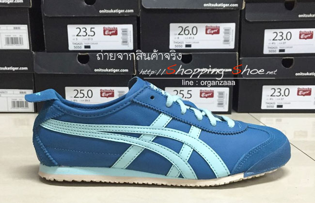 Onitsuka Tiger Mexico 66 - Seaport / Blue Tint ของแท้ มีกล่อง ป้ายครบ