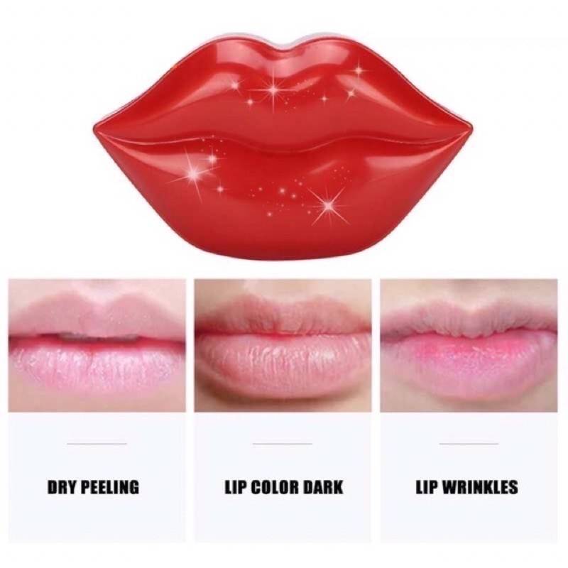 แผ่นมาร์คปาก ZOZU มาร์คปากคอลลาเจน 20แผ่น 60g LIP MASK