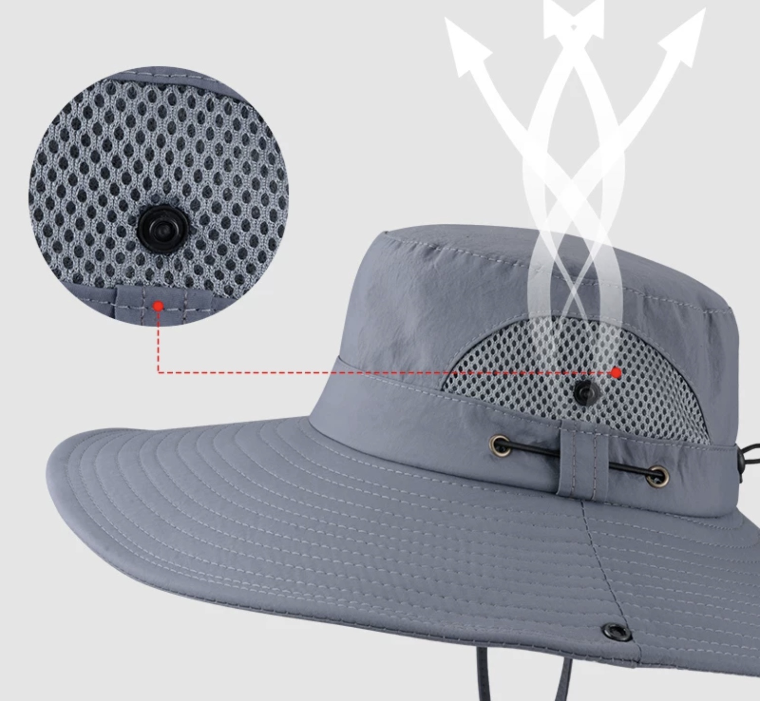 หมวกผ้าร่มปีกกว้าง กันแดด กันน้ำ +หมวกแก๊บมีปีก+ผ้าคลุมหน้า ทูโทน พับเก็บ foldable สีเทา ดำ น้ำเงิน น้ำตาล ครีม