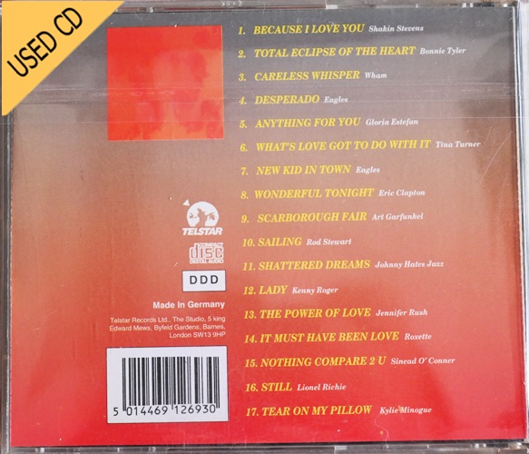 USED CD Romantic Love Songs Vol.2