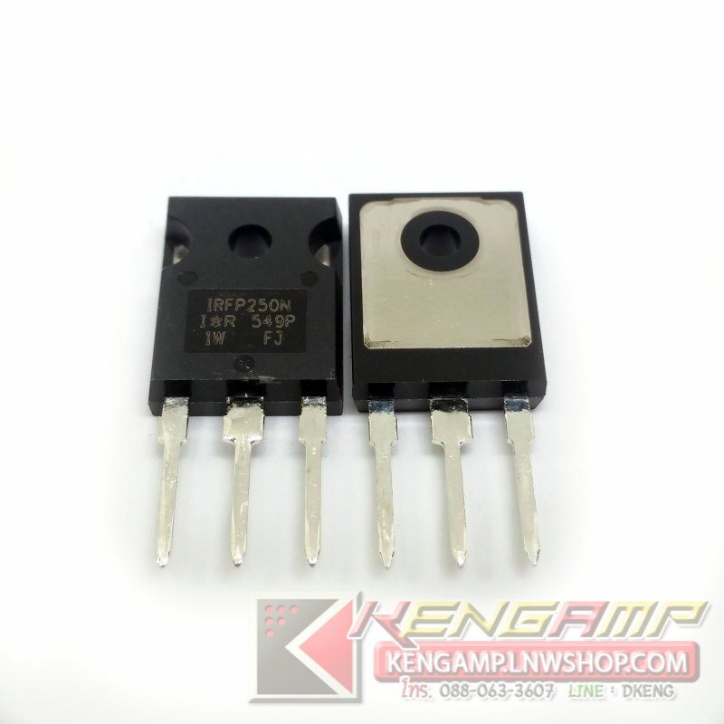 (1ตัว) [FET] IRFP250NPBF HEXFET Power Mosfet TO-247 30A 200V 0.085E