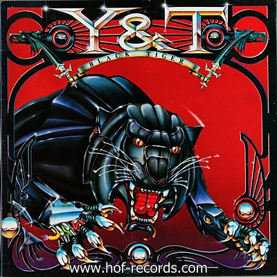Y&T - Black Tiger 1982 1lp