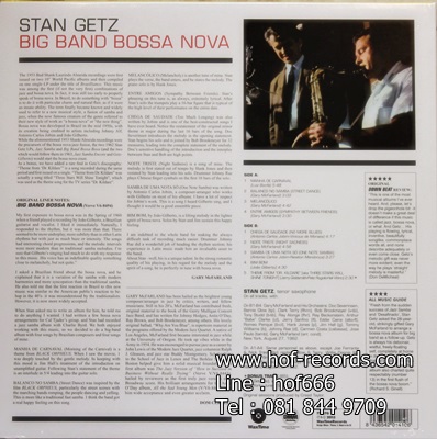 Stan Getz - Big Band Bossa Nova 1Lp N.