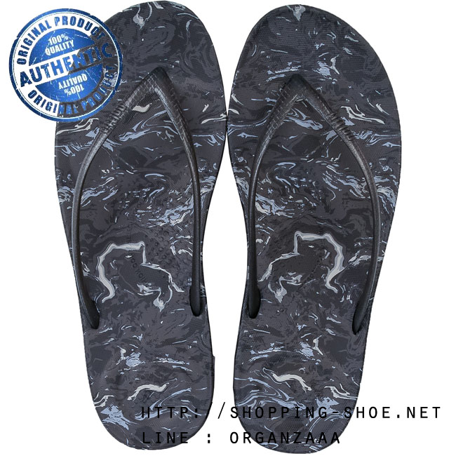 Fitflop Iqushion Marble Ergonomic Flip Flop Black ของแท้ นำเข้าจาก USA และ UK
