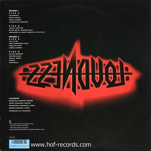 Loudness - 8186 Live 1986