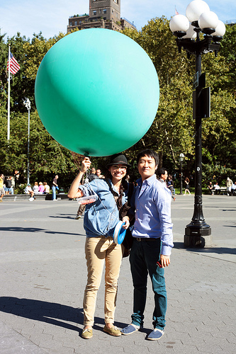 ลูกโป่งจัมโบ้ สีเขียว ขนาด 36 นิ้ว - Round Jumbo Balloon Green