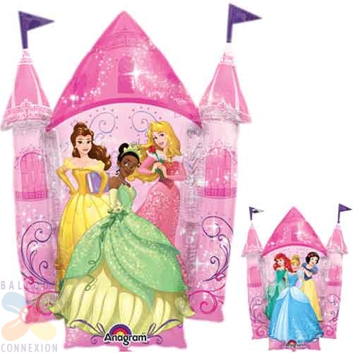 ลูกโป่งฟอลย์ ปราสาทเจ้าหญิงดิสนีย์ PRINCESS CASTLE 26"*35"/ Item No.TQ-A3352801 แบรนด์ Qualatex