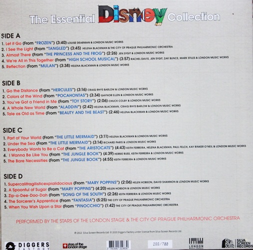 The Essential Disney Collection 2Lp N.