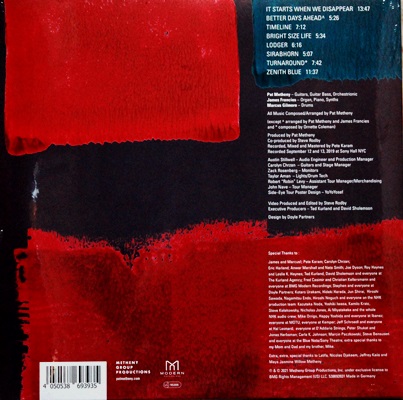Pat Metheny - Side Eye NYC V1.IV 2Lp N.