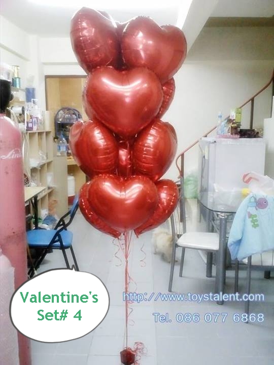 วาเลนไทน์ Valentine's Set # 4 *สามารถเลือกเปลี่ยน สีได้ตามความต้องการ*