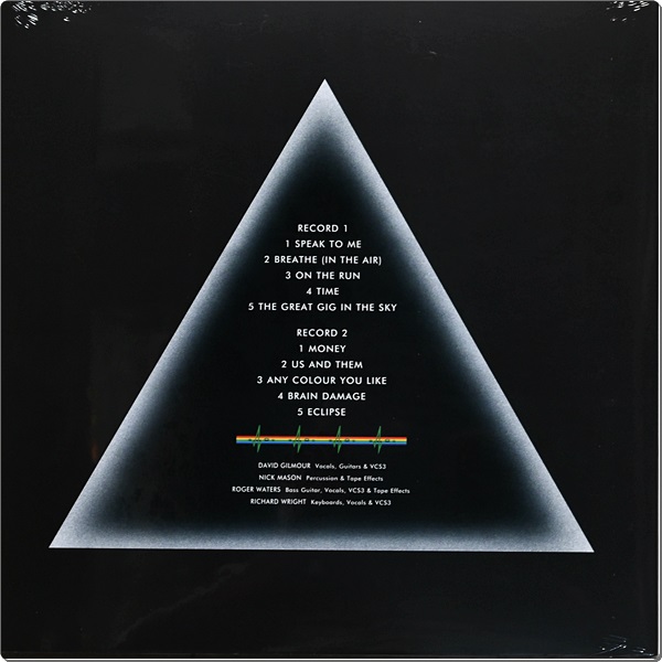Pink Floyd - The Dark Side Of The Moon ( 50 TH Anniversary ) Clear Vinyl 2Lp New