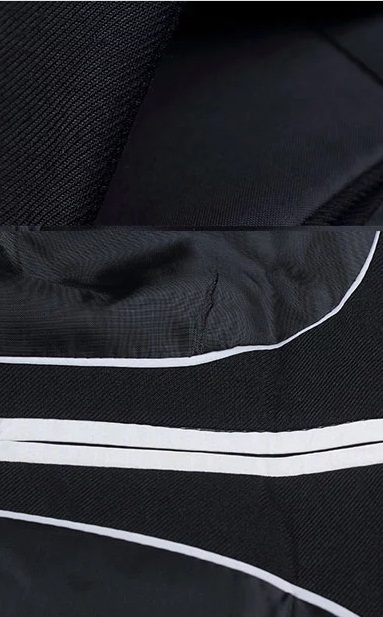 เสื้อสูทผู้ชายญี่ปุ่น คอจีน แขนยาว กระดุมเรียง Size No.35 37 39 41 ดำ