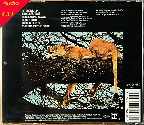 CD Peter Green - The end of the Game