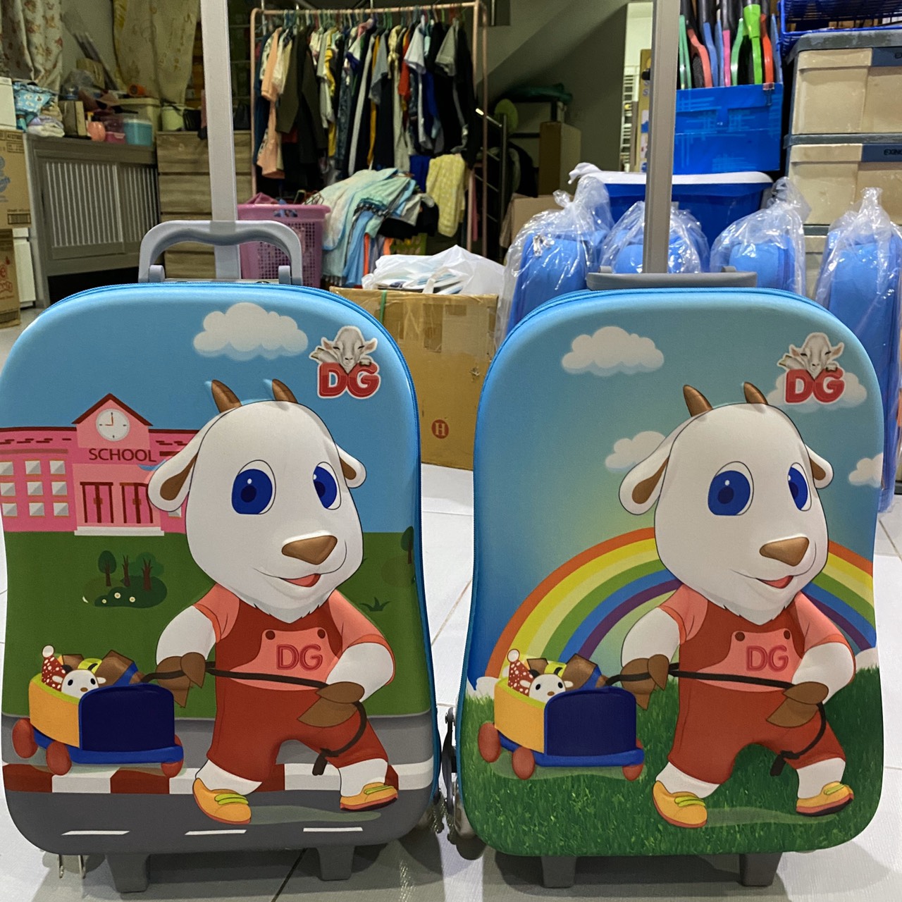 กระเป๋าล้อลาก 3 มิติ ลายแพะ เป็นของแถม ของพรีเมี่ยม