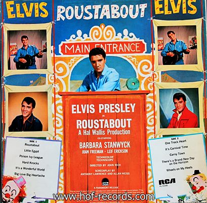 Elvis Presley - Roustabout 1lp