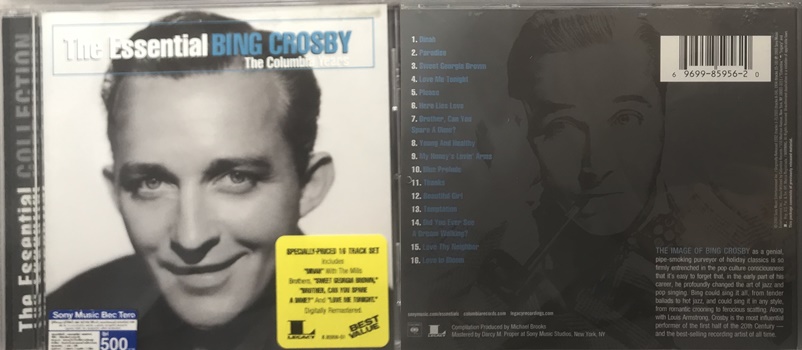 Used CD Bing Crosby - The Essential ( good)