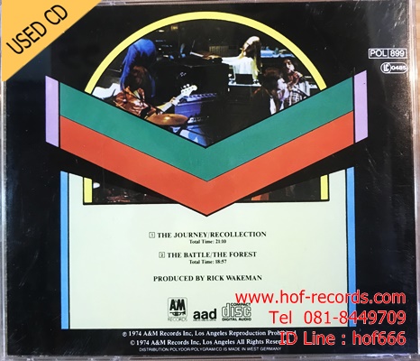 Rick Wakeman - Journey to the centre of the earth (German) Used CD 1 CD VG++