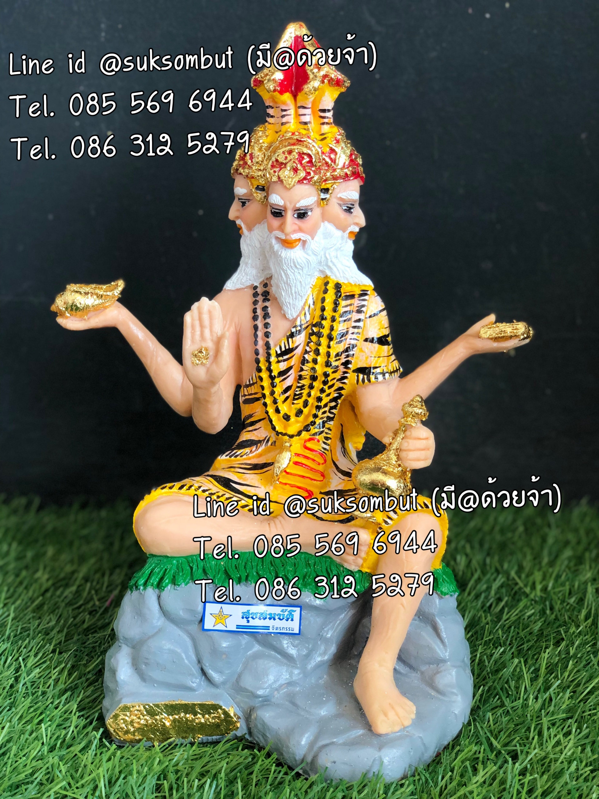 ฤาษีพรหมเมศ หน้าตัก 5"