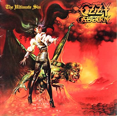 Ozzy Osbourne - The Ultimate Sin 1986 1lp
