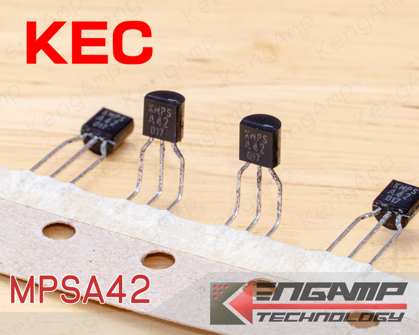 (มีตัวเลือก) [TR] MPSA92 หรือ MPSA42 TR 0.5A 300V 0.62W TO-92