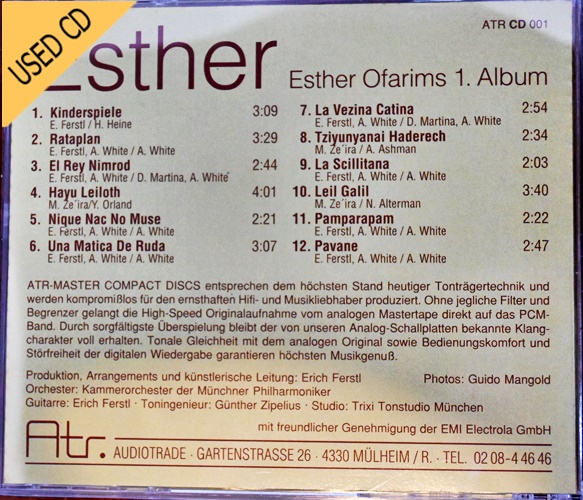 UsedCD Esther - Atr