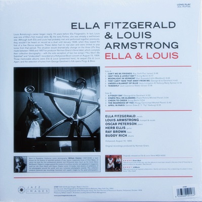 Ella Fitzgerald & Louis Armstrong - Ella & Louis 1Lp N.
