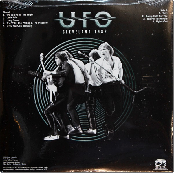 UFO - Cleveland 1982 1Lp New