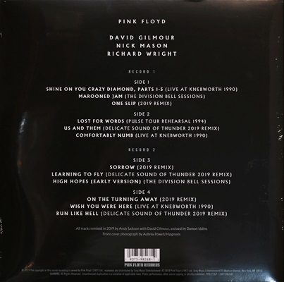 Pink Floy - The Later Years 1987-2019 2Lp N.