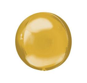 ลูกโป่งฟอลย์ ทรงกลมลูกบอลสีทอง ไซส์ 22" ORBZ GOLD / Item No.TQ-A2820599 แบรนด์ Qualatex