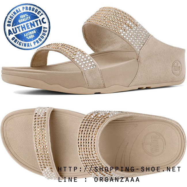 Fitflop Flare Slide Pebble ของแท้ นำเข้าจาก USA และ UK