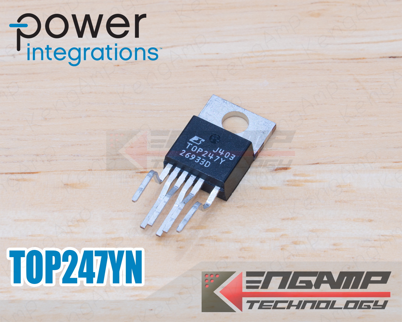 (1ตัว) TOP247YN Power Integrations Integrated Off-line Switcher