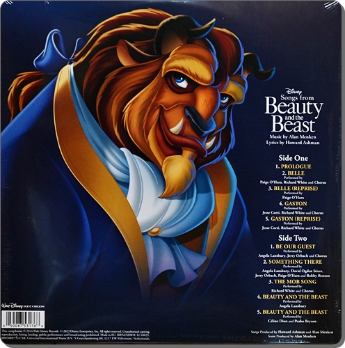 Ost.Beauty and the Beast 1Lp New