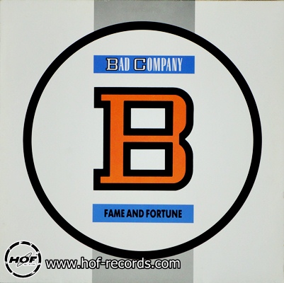 Bad Company - Fame and Fortune 1 LP