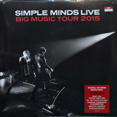 Simple Minds - Live Big Music Tour 2015 2Lp New