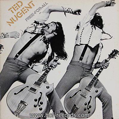 Ted Nugent - Free For All 1976 2lp