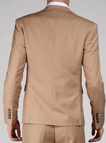 ชุดสูทงานแต่ง ชุดไปงานแต่งชาย ชุดแต่งงาน เสื้อสูท กางเกงสไตล์อังกฤษ ปกเปิดมาตรฐาน กระดุม1เม็ด 2เม็ด Size No.34 36 38 40 42 44 กากี น้ำเงินกรม ฟ้า เทาอ่อน เทาเงา ดำเงา ขาว เขียว