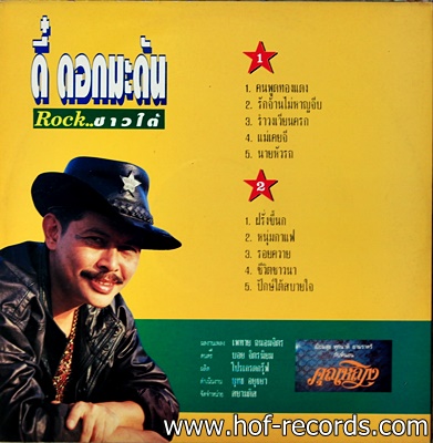ดี๋ ดอกมะดัน rockชาวใต้ - ชุด 1 ได้แรงออกปก VG++ แผ่น NM