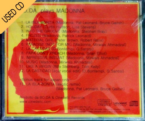 Used CD BC. Da. - Play Madonna