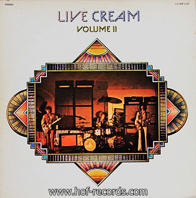 Cream - Live Cream Volume II 1lp