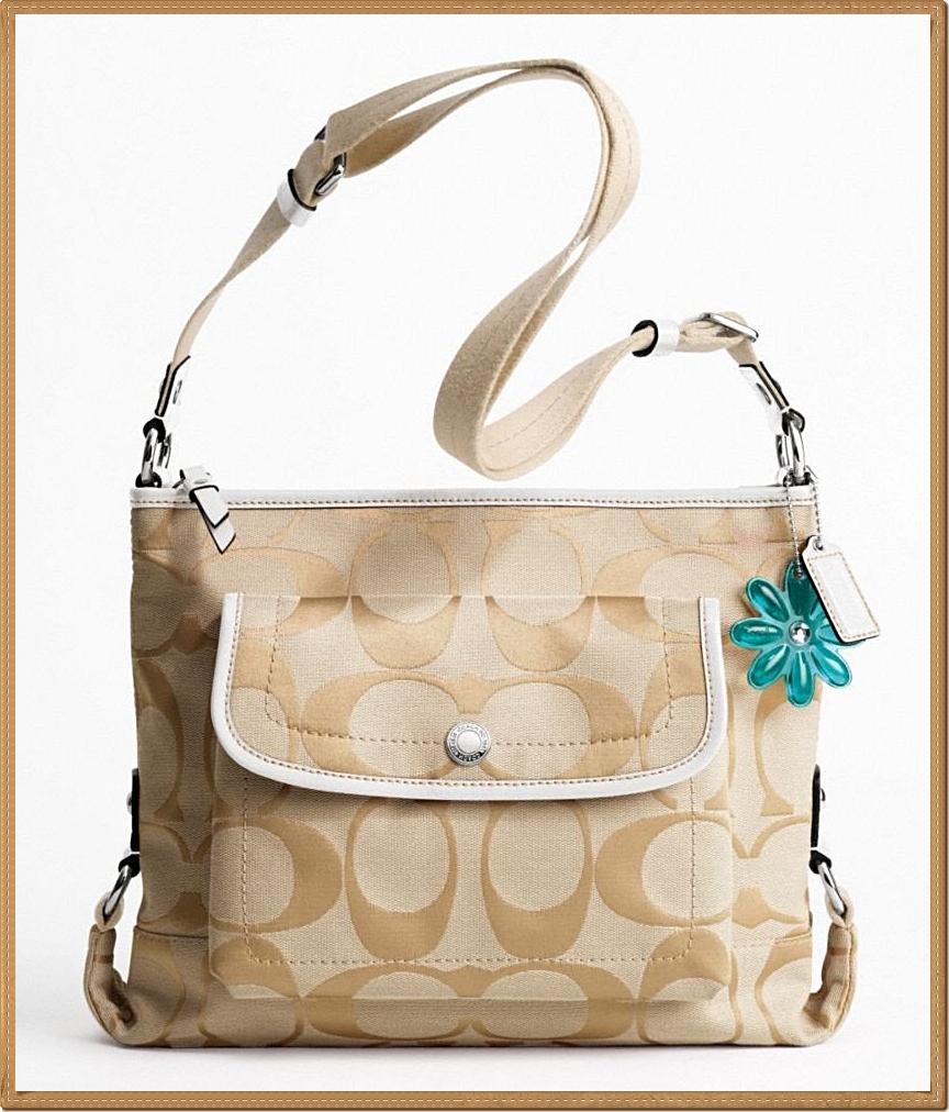 Coach Kyra Signature File Bag 16558 - Gold