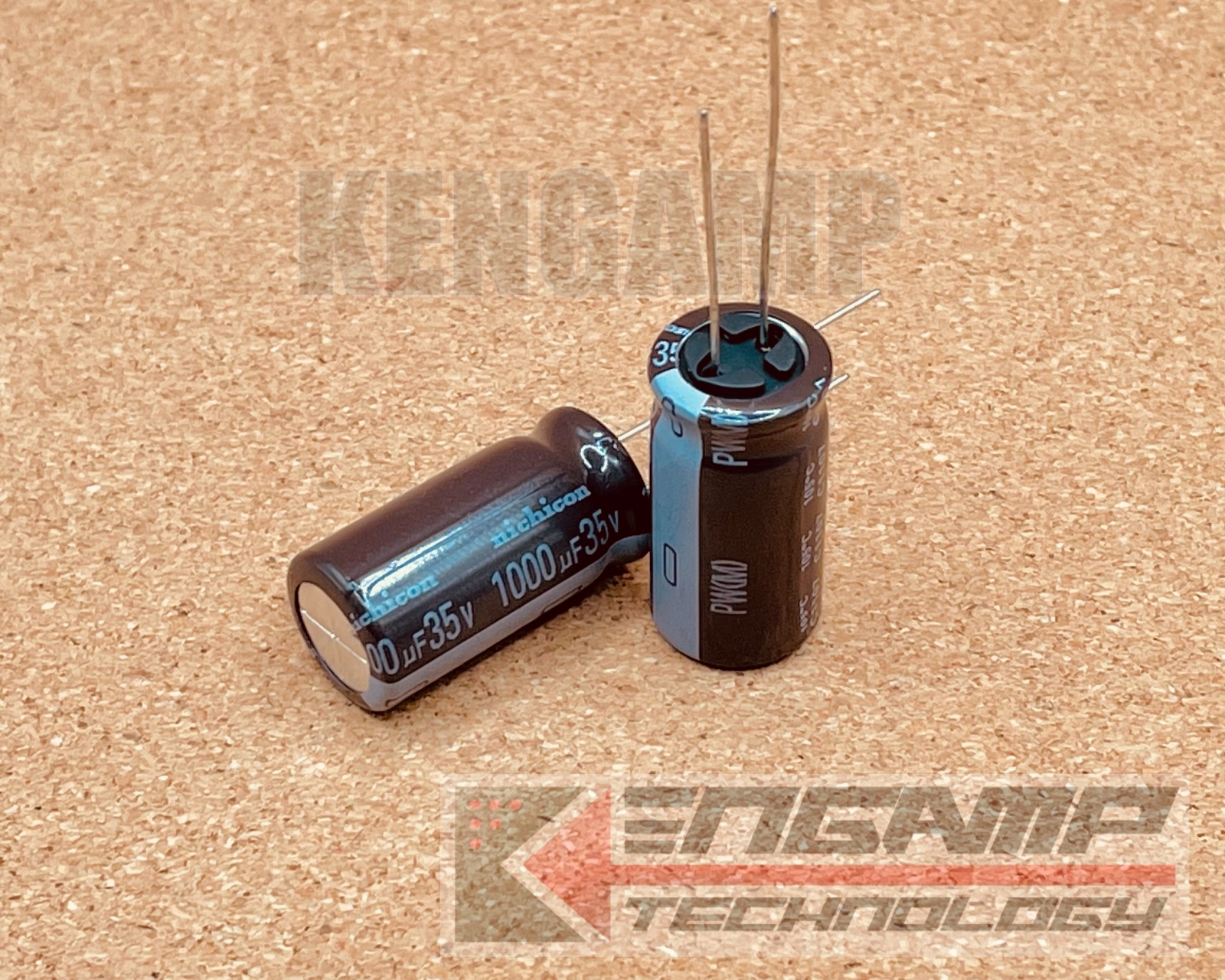 (1ตัว) [E-CAP] 1000uF/35V Nichicon PW(M) 13x25mm P=5mm 105C